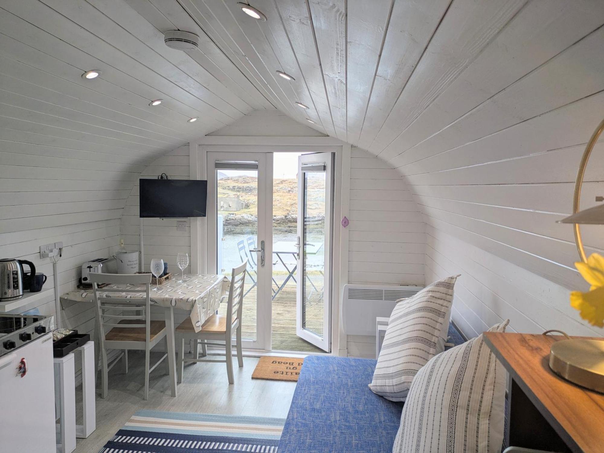 Willa Glamping Pod For 2 Pod Beag Na Haun Eriskay Zewnętrze zdjęcie