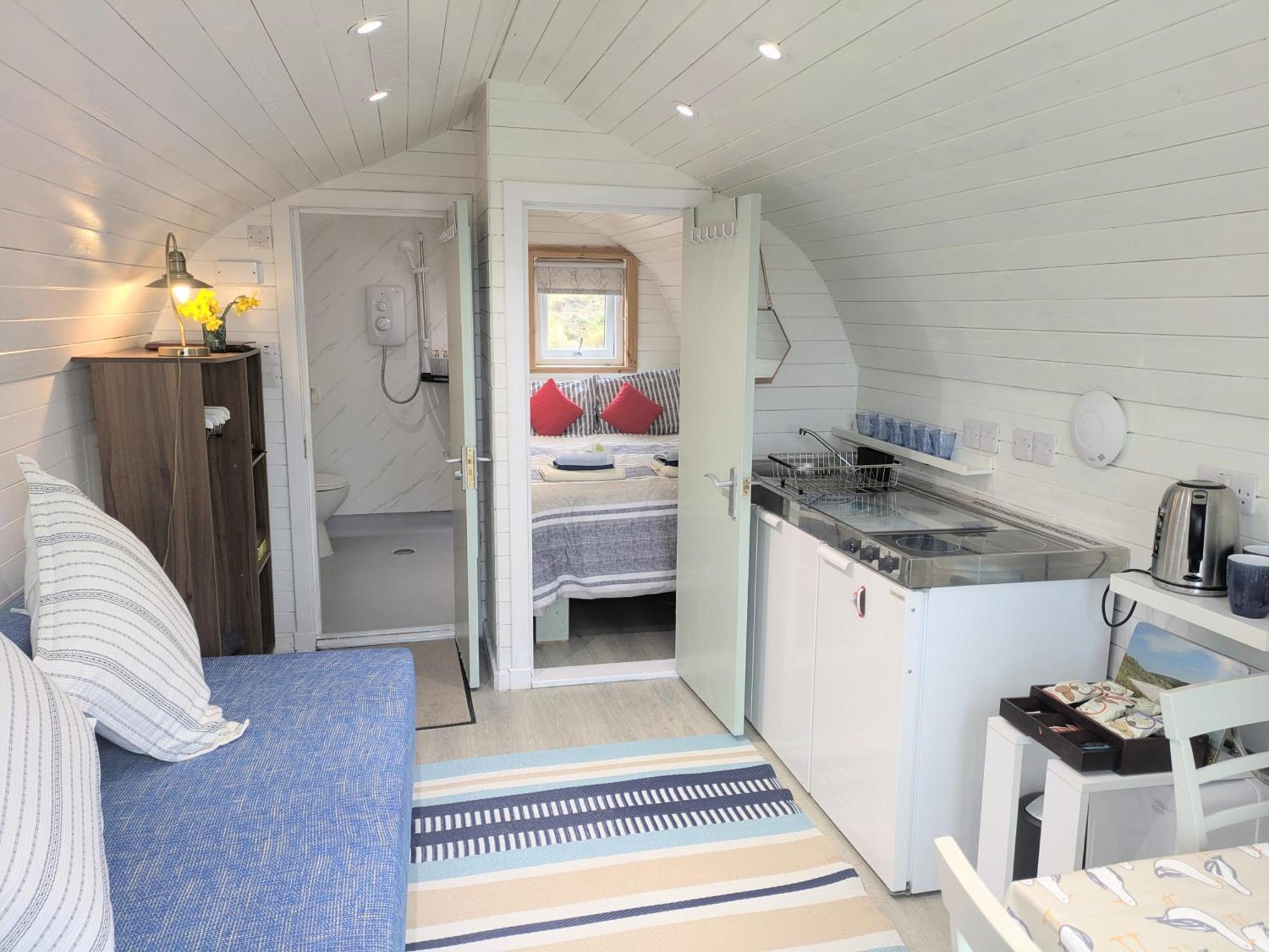 Willa Glamping Pod For 2 Pod Beag Na Haun Eriskay Zewnętrze zdjęcie
